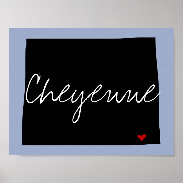 Wyoming Town Poster (Front)