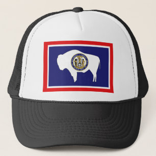 WYOMING TRUCKER HAT