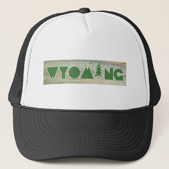 Wyoming Trucker Hat (Front)
