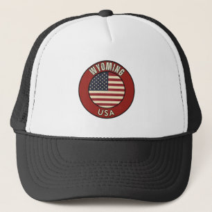 Wyoming United States of America Trucker Hat