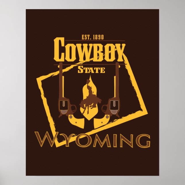 Wyoming Wall Poster (Front)