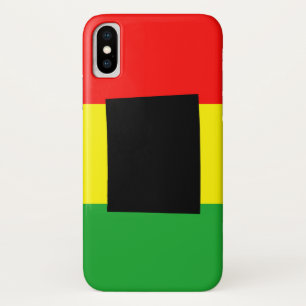 Wyoming with Rasta Colours Case-Mate iPhone Case