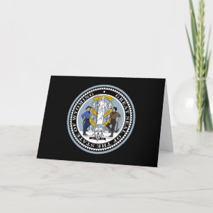 Wyomingite Seal, Seal of Wyoming Card