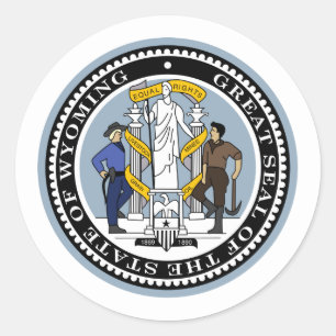 Wyomingite Seal, Seal of Wyoming Sticker