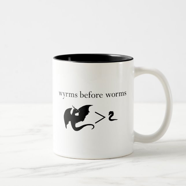 Wyrms Before Worms Mug (Right)