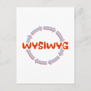 WYSIWYG POSTCARD