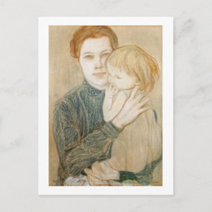 Wyspianski, Portrait of Salome Hankiewiczowa, 1901 Postcard