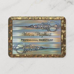 Wythcoiffer Double Scissors Professional Business Card