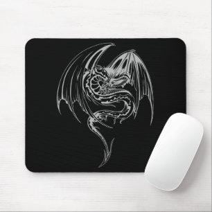 Wyvern Dragon Are Fantasy Mythical Creatures Mouse Pad