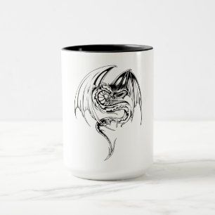 Wyvern Dragon Are Fantasy Mythical Creatures Mug