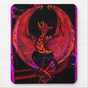 Wyvern,Dragon, Fantasy Dragon, Mythical Creature Mouse Pad
