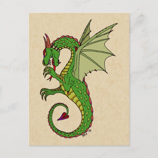 Wyvern Postcard (Front)