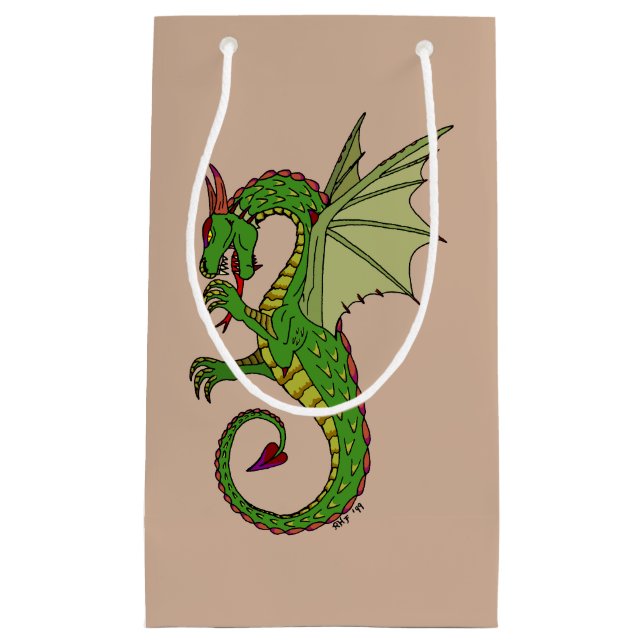 Wyvern Small Gift Bag (Front)