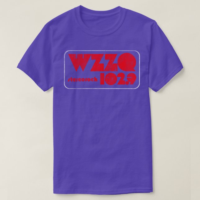 WZZQ Stereorock Jackson Mississippi T-Shirt (Design Front)