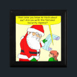 x43 santa works for NSA cartoon Gift Box<br><div class="desc">Santa is no longer the only one in the game who tracks if you're being naughty or nice. Unlike the NSA though,  Santa would only sneak into your home to give you presents.</div>