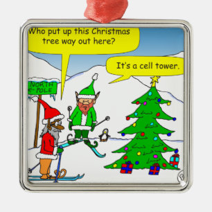 x56 cell tower christmas tree cartoon metal tree decoration