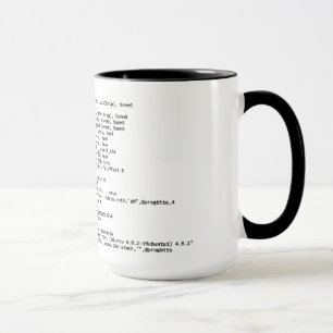 x86 Assembly "Amount of Coffee" Mug