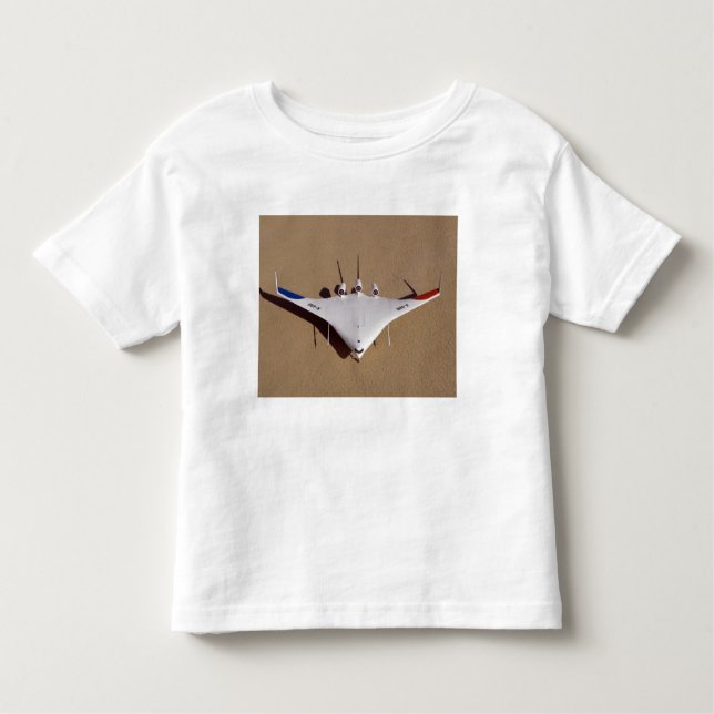 X-48B Blended Wing Body unmanned aerial vehicle 3 Toddler T-Shirt (Front)