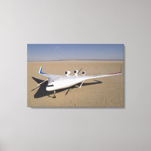 X-48B Blended Wing Body unmanned aerial vehicle 4 Canvas Print