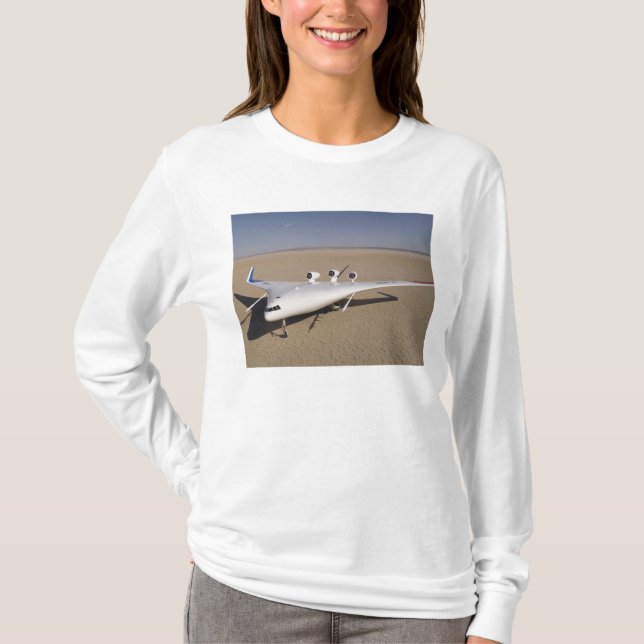 X-48B Blended Wing Body unmanned aerial vehicle 4 T-Shirt (Front)