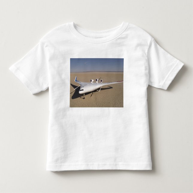 X-48B Blended Wing Body unmanned aerial vehicle 4 Toddler T-Shirt (Front)