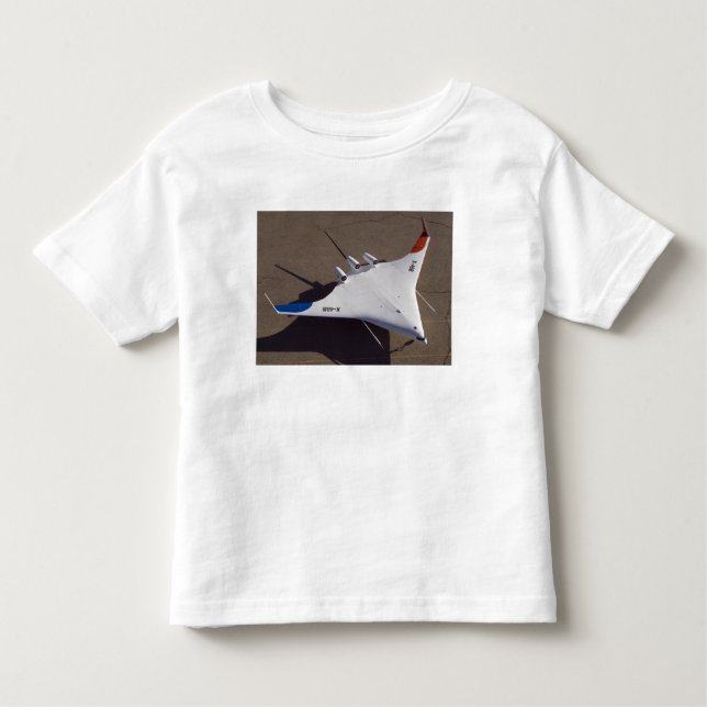 X-48B Blended Wing Body unmanned aerial vehicle Toddler T-Shirt (Front)