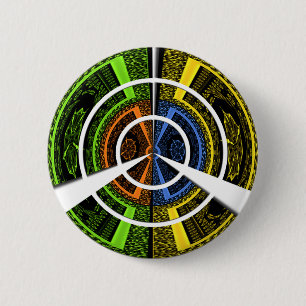 X 6 CM ROUND BADGE