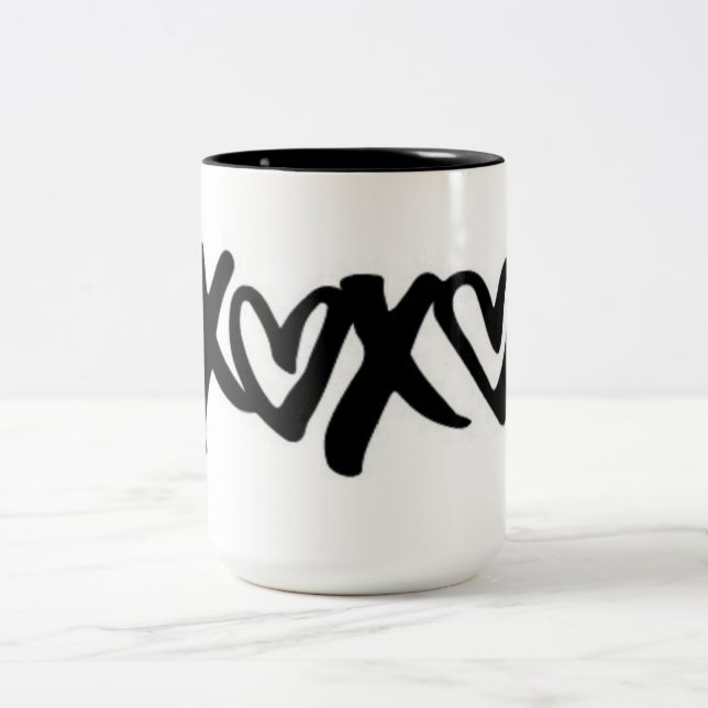 X AND O "I LOVE YOU" MUG FOR HIM OR HER (Center)