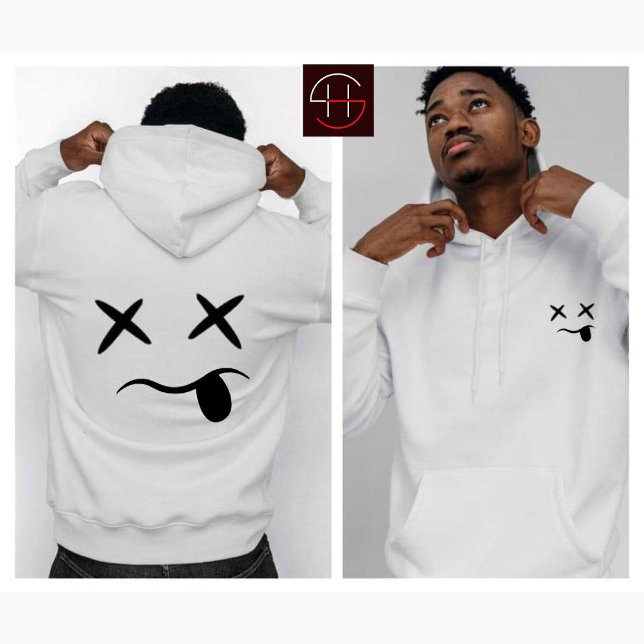 X Eyed Smile Face Hoodie (Creator Uploaded)