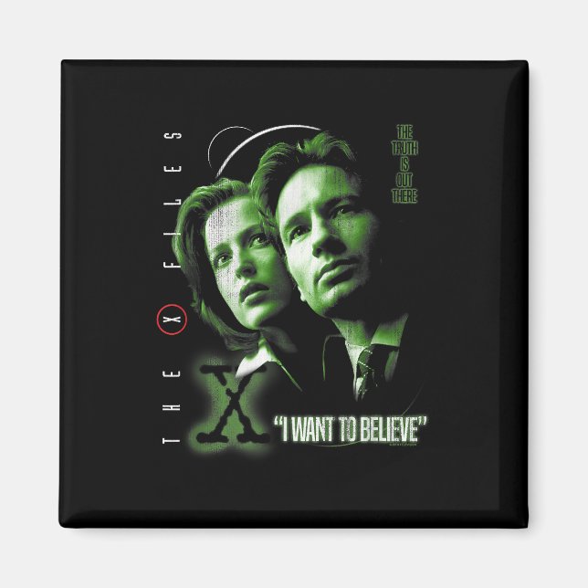 X-Files I Want to Believe Magnet (Front)