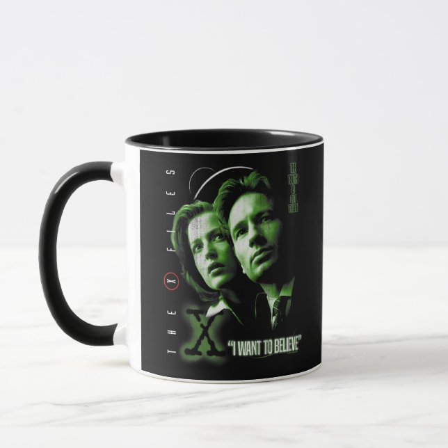 X-Files I Want to Believe Mug (Left)