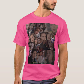 X-Files Mulder And Scully Collage T-Shirt