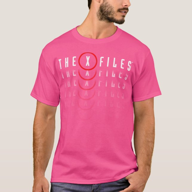 X-Files Repeating Logo T-Shirt (Front)