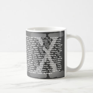 X-Files titles of Episodes and Movies Mug