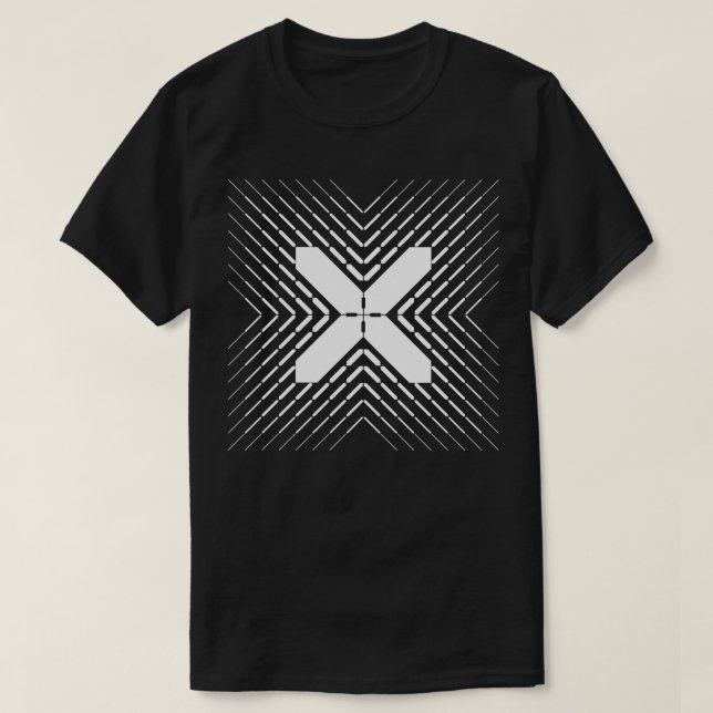 x geometric sign T-Shirt (Design Front)
