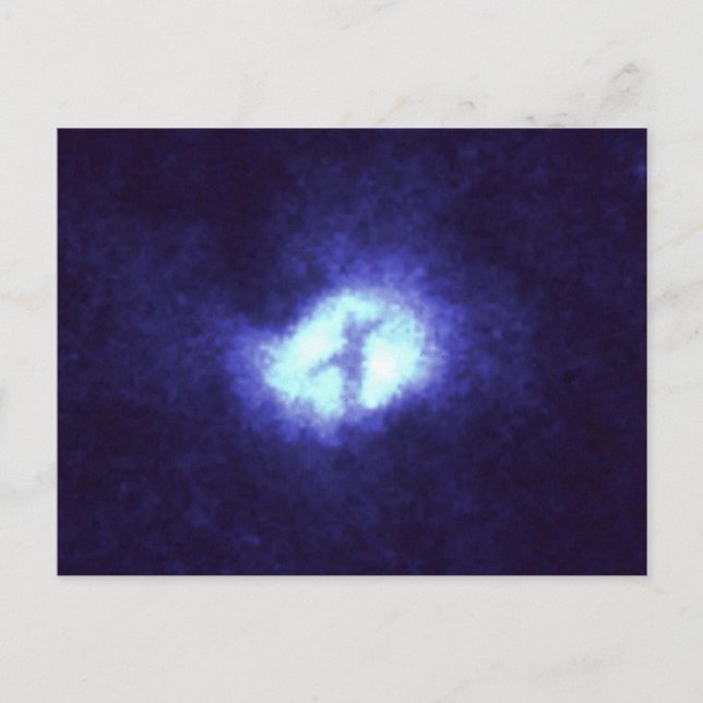 X in Whirlpool Galaxy M51 Postcard (Front)