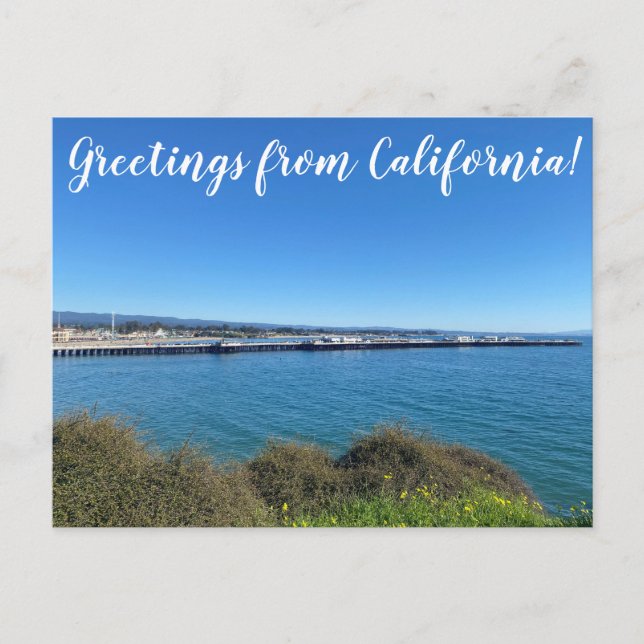 X.ITINERARIES: Greetings from California Postcard (Front)