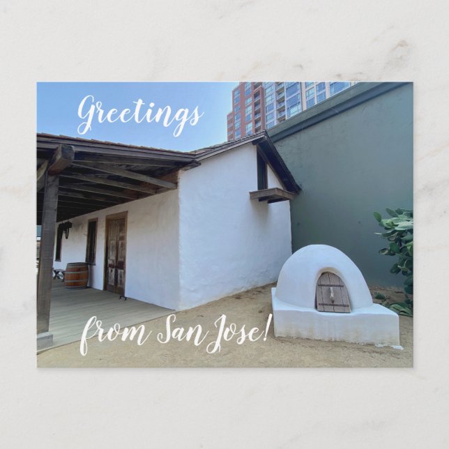 X.ITINERARIES: Greetings from San Jose! Postcard (Front)
