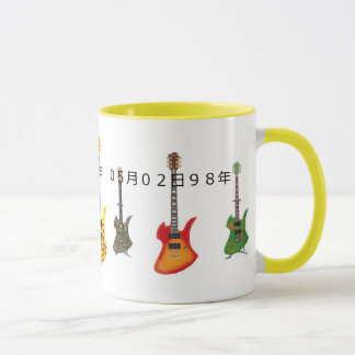 X japan hide' S guitar Mug