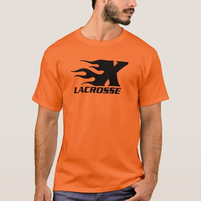 X LOGO T-SHIRT ORANGE (Front)
