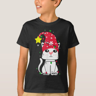X-Mas Cat Tree, Xmas Pet Cats Love Owner Lovers T-Shirt