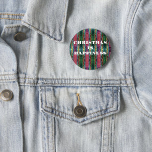 X-mas Clarity 6 Cm Round Badge