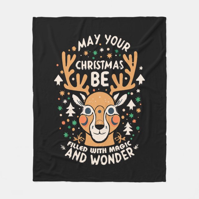 X-MAS FLEECE BLANKET (Front)