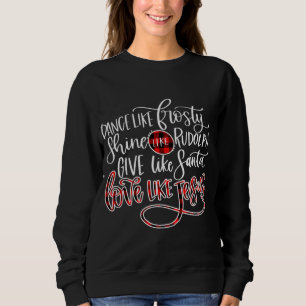 X-mas Lights Guitar Ugly Christmas Sweater Family
