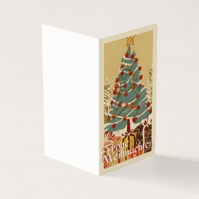 X-Mas Motiv, mit Geschenken unterm Weihnachtsbaum (Outside)