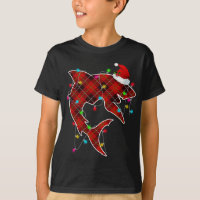 X-Mas Shark Ocean Sea Fish Christmas Lights Whale