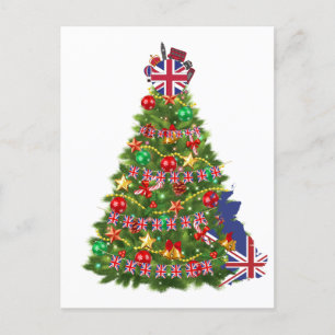 X-mas ugly sweaters for all of your British family Holiday Postcard