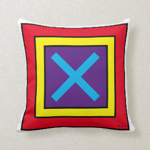 ''X & O'' CUSHION