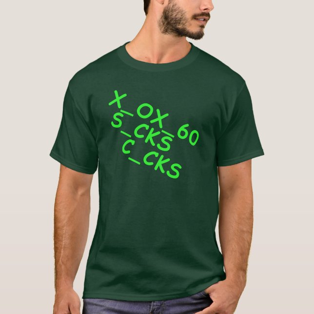 X_OX_60 S_CKS C_CKS T-Shirt (Front)