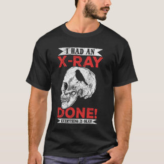 X-Ray Black Humour and Macabre Style T-Shirt
